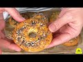 Only 2 ingredients keto Bagels🥯Low carb-high protein-No gluten -No yeast-easy to make/healthy🥯