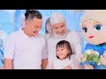 PECAH!! ULANG TAHUN DESILVA ADA BADUT TATA & FROZEN || MAKIN HAPPY SERU !!