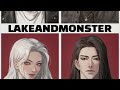 4인 그룹 한 번에 그리기✨ Drawing 4 Characters [스피드 페인팅/speed painting]