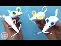 How to make a Paper Mouse Finger Puppet - Paper Mice Crafts