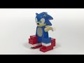 Brick-built LEGO Sonic the Hedgehog Legs (Tutorial)