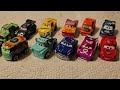 Mini Pixar Cars Racers in Mini Cakes! Featuring Lightning McQueen, Mater, Cruz, and More!