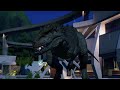 Blue, Charlie, Delta & Echo vs. INDOMINUS REX - Jurassic World Evolution [4K]