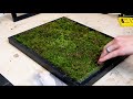 DIY Living Moss Picture Frame (Relaxing Tutorial)