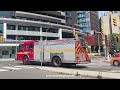 Toronto Fire Services Pumper 312 Responding