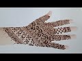 Arabic Mehndi Design || New Design Stylish Mehndi For Full Hand