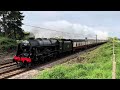 46100 'Royal Scot' works 3Z46 and 1Z46 at Kelvedon, Colchester and Ardleigh