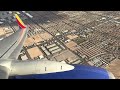 Southwest Boeing 737-700 Gusty Takeoff Las Vegas Harry Reid Intl. (KLAS)