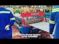 Aluminium roof sheet Roll forming machine