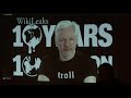 Julian Assange Trolls The World