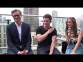Comic Con 2014: Colin Firth, Taron Egerton & Sophie Cookson Interview (2014) Kingsman HD