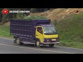 Truck Hino Luhan Muatan Barang Aneh ‼️ Melintas di Tanjakan Bukit 7