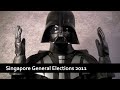 Singapore General Elections 2011: Darth Vader Announces Results for Aljunied GRC