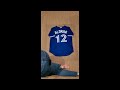 How to fold and frame a baseball jersey