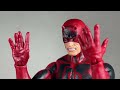 BORN AGAIN? Daredevil Matt Murdock Marvel Legends Action Figure Review Blind Superhero Baton Horns