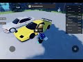 Im playing Car Crash Drive in Roblox