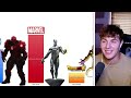 MARVEL vs DC vs DRAGON BALL Power Level Comparisons (movie)