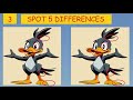 SPOT THE DIFFERENCE |   JAPANESE PUZZLE | 100 SECOND PUZZLE | #136