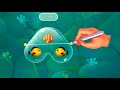 Fishdom Ads Mini Games 1.6 Update New | Hungry Fish New level Trailer video | Help The Fish