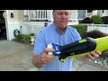 Sun Joe 24V Cordless Blower with 4.0Ah Battery & Quick-Charger on QVC