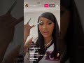 Cardi B talks about plastic surgery she had on her face gives advices  on plastic surgery etc