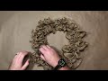 TWO WAYS TO MAKE A BASIC BURLAP WREATH | FULL TUTORIAL | #burlapwreathmaking