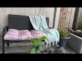 Patio Makeover Small Space🌿🌸BUDGET FRIENDLY DECOR!😃#patiomakeover