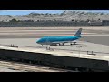 Boeing 747-400 KLM Landing in Las Vegas Flight Simulator X
