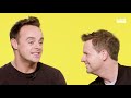 Ant And Dec Reveal The Famous Names In Their Phones | LADbible | Shocking Answers