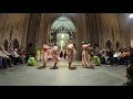 Fast Tinikling Filipino Folk Dance in Pennsylvania, USA (Cathedral of Learning Open House)