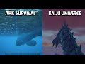 GODZILLA 2021 Roblox VS GODZILLA 2021 ARK Survival┃QUAL O MELHOR?