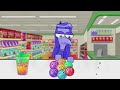 Inside Out 2 - Ennui Convenience Store Emoji Blue Food Mukbang | ASMR | ANIMATION