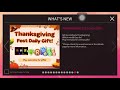 SuperStar SMTOWN • NCT Dream Dive into You | Thanksgiving Week 2 Event Mission Update