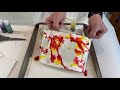 Science Art Book Demo: Oil & Water Painting