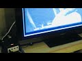 HD tv setop box via hdmi to av convertor to gba adaptor to gamecube