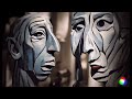 A.I. Dream of Picasso, an AI art video