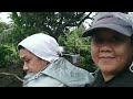 1 kilometro lakarin at grabeng putik bago makarating ng Taniman nģ Pinya