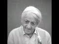 How am I to stop chattering? | Krishnamurti