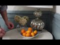 a warm & cozy *mini* dining room MAKEOVER!! || decorate with me || cottage style