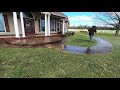 power washing beautiful farm house - power washing Start to finish in real time