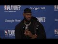 LeBron James talks Game 1 Loss vs Nuggets, Postgame Interview