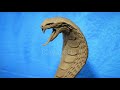 How to make snake with clay | clay modelling snake | clay modelling