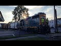 CSX 2686 Leads the Evening Local