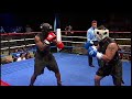 Demetrius Brown, (Red Gloves) CDCR, Ironwood vs Eulices Recinos, Border Patrol, (175lbs)