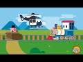 appMink Build a Fire Truck - Monster Truck School Bus Police Car Kids Animation 40 mins