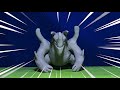 Stop Motion Pokemon Battle: Aggron vs Alolan Golem