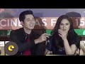 Maja Salvador And Paulo Avelino At I'm Drunk, I Love You Press Conference