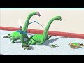 ESCAPE FROM ALIEN BRACHIOSAURUS #5 - ARBS - Animal Revolt Battle Simulator