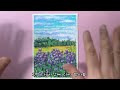 초보자를 위한 오일파스텔 풍경화 / Oil pastel landscape drawing for beginners