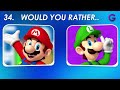 Would You Rather - Super Mario Bros. Movie Edition 🎬🍿